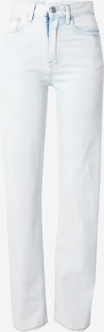 zils Calvin Klein Jeans Standarta Džinsi 'HIGH RISE STRAIGHT': no priekšpuses