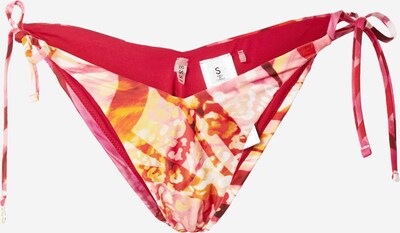 GUESS Bikinihose in creme / lila / orange / rot, Produktansicht