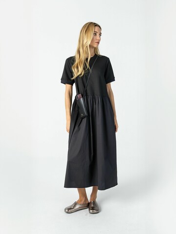 Abito ' Contrast ' di Coster Copenhagen in nero: frontale