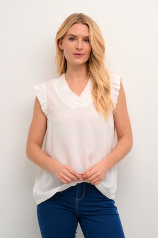 Kaffe Blouse 'Dahlia' in White: front