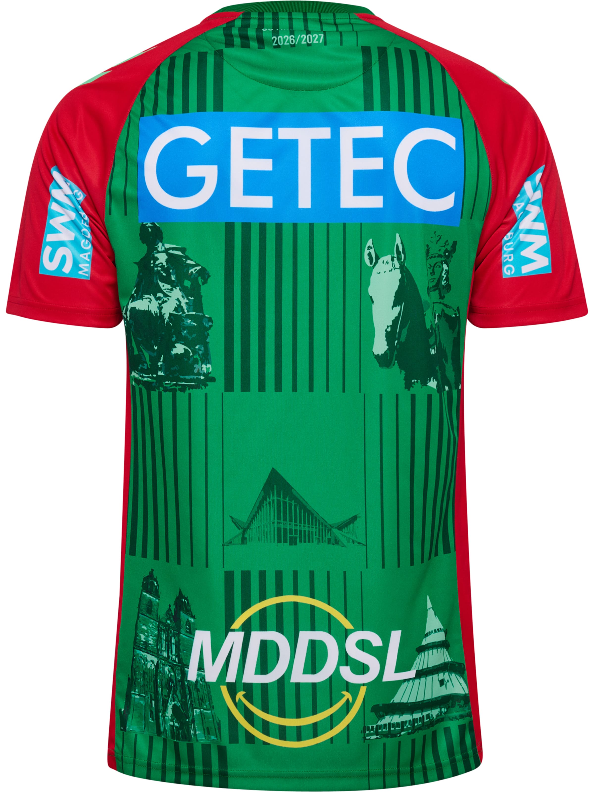 Hummel Functioneel shirt in Groen