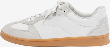 Pull&Bear Låg sneaker i vit