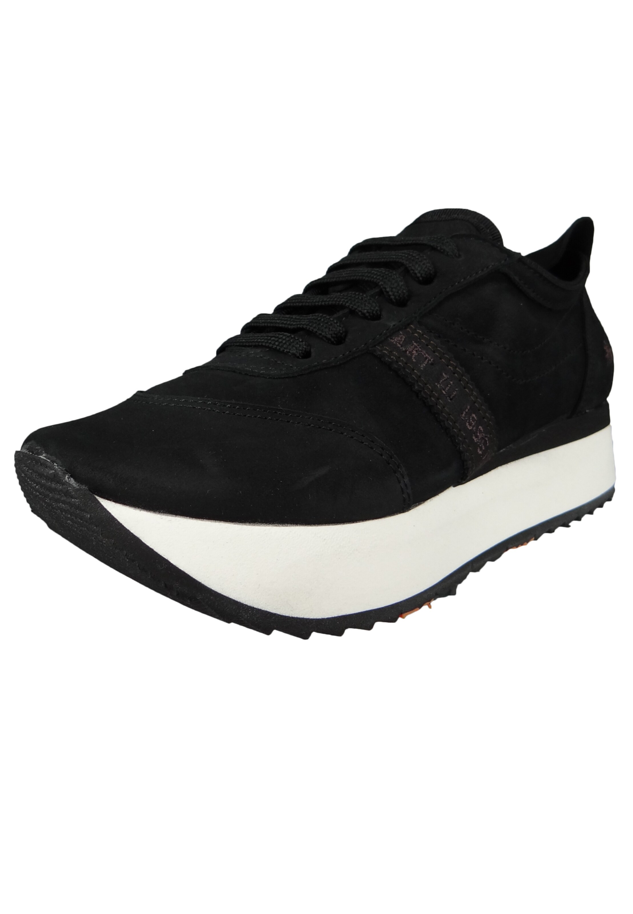 ART - Sapatilhas baixas 'Kioto' em preto: frente