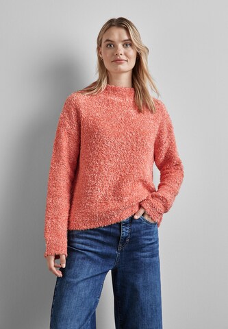 STREET ONE Sweater in Orange: front