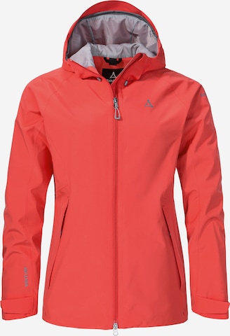 Schöffel Outdoor Jacket in Orange: front