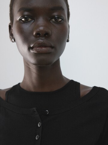 MANGO Kardigán 'Linette' - fekete