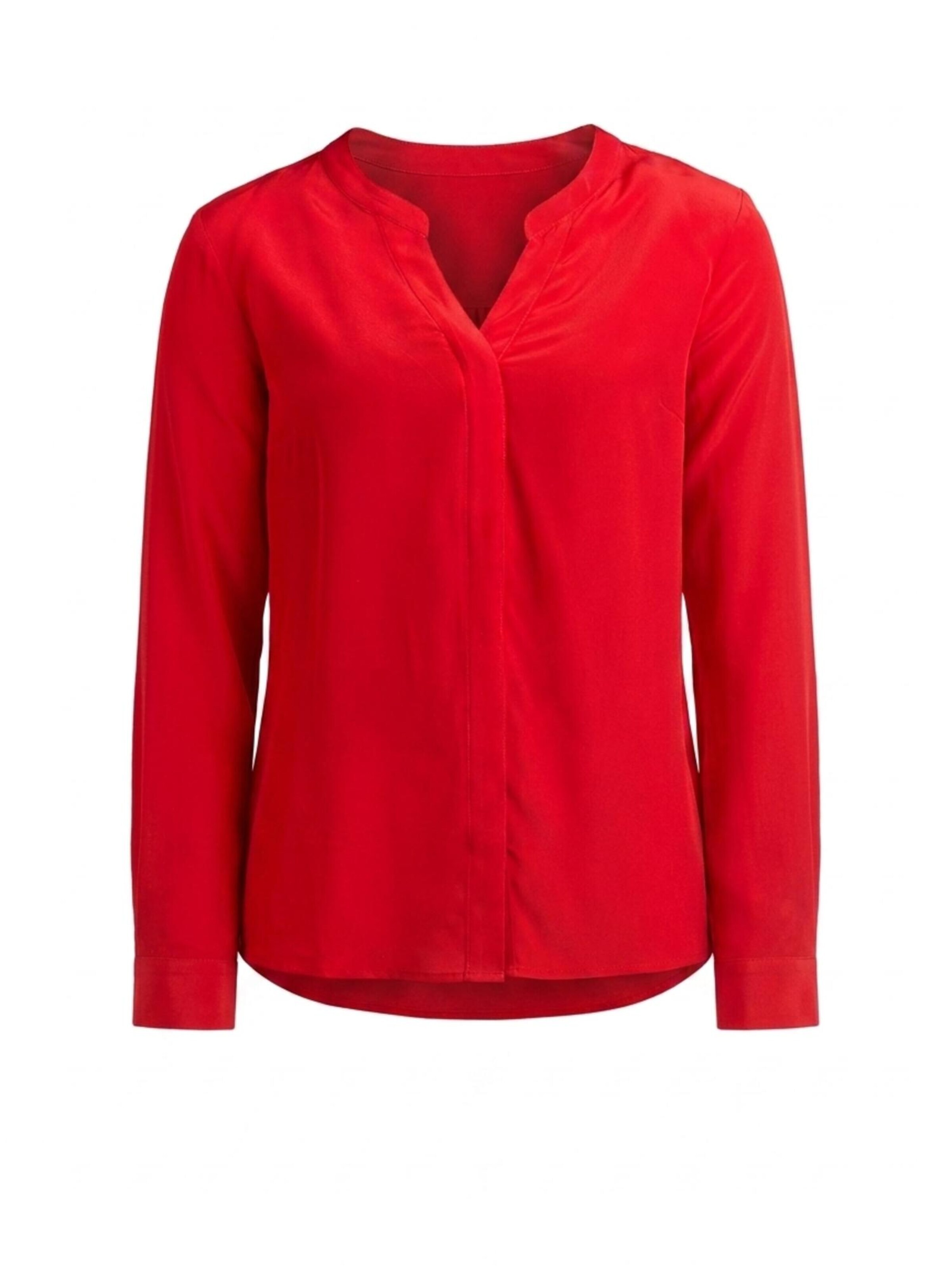 Posh Gear Blouse 'Seidenbluse Nobicetta' in Red: front