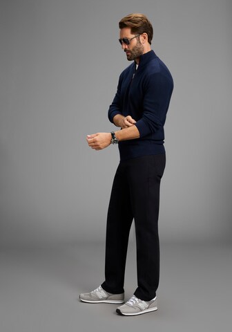 Man's World Pullover in Blau