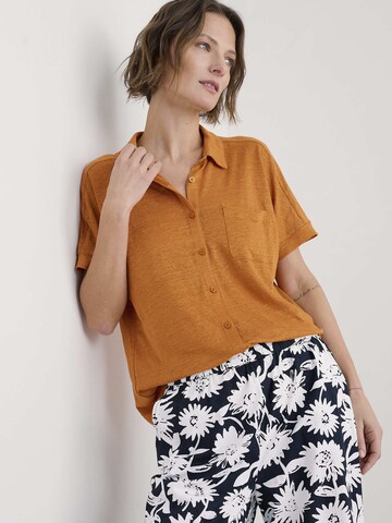 Seasalt Cornwall Blouse in Geel: voorkant