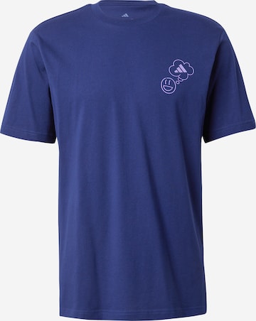 ADIDAS SPORTSWEAR Performance Shirt 'Verb' in Blue: front