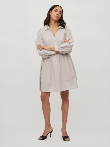 VILA Shirt Dress 'Tylla' in Brown