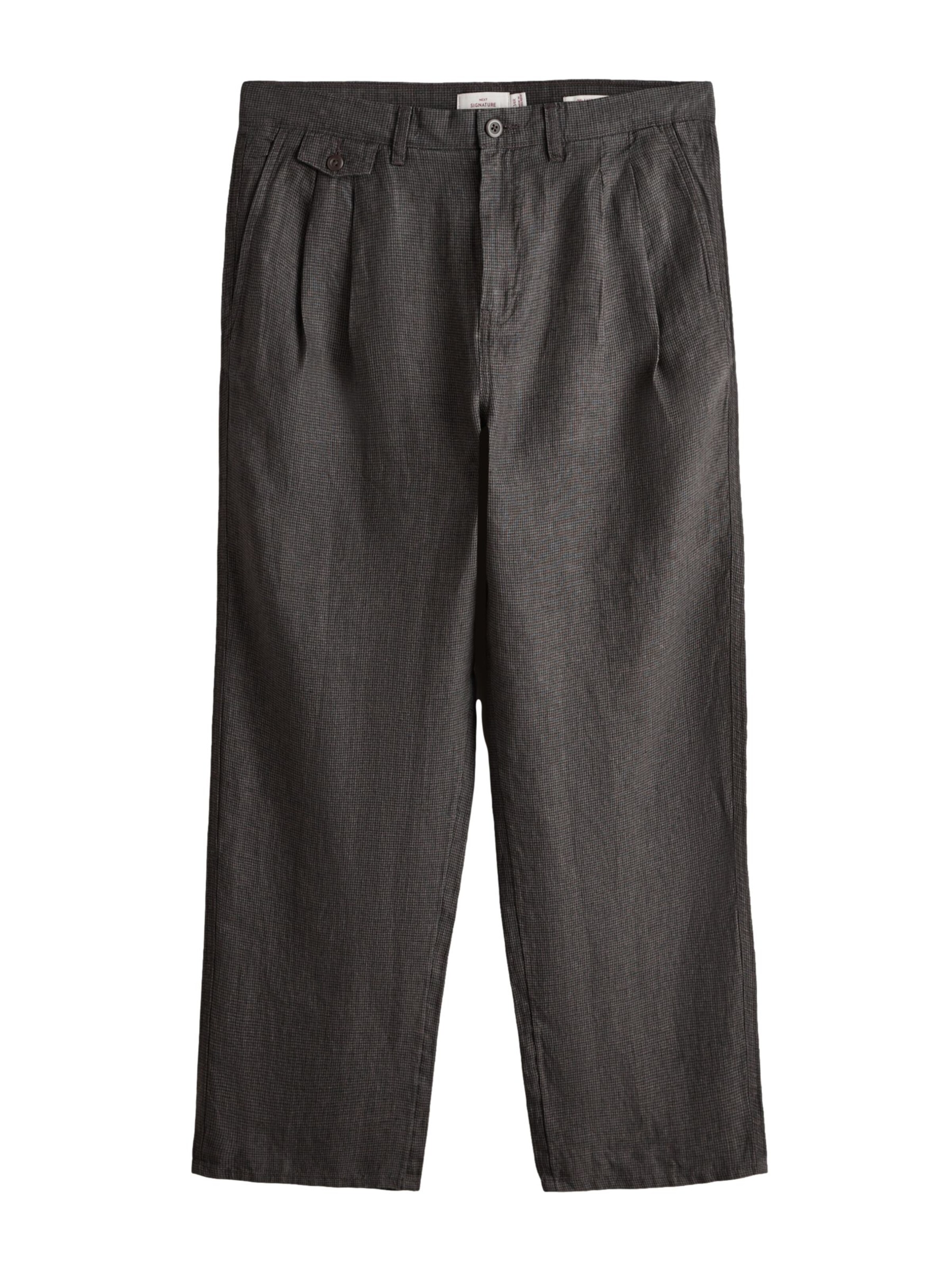Next Pantalon à pince en 42/Courte en marron, Vue avec produit