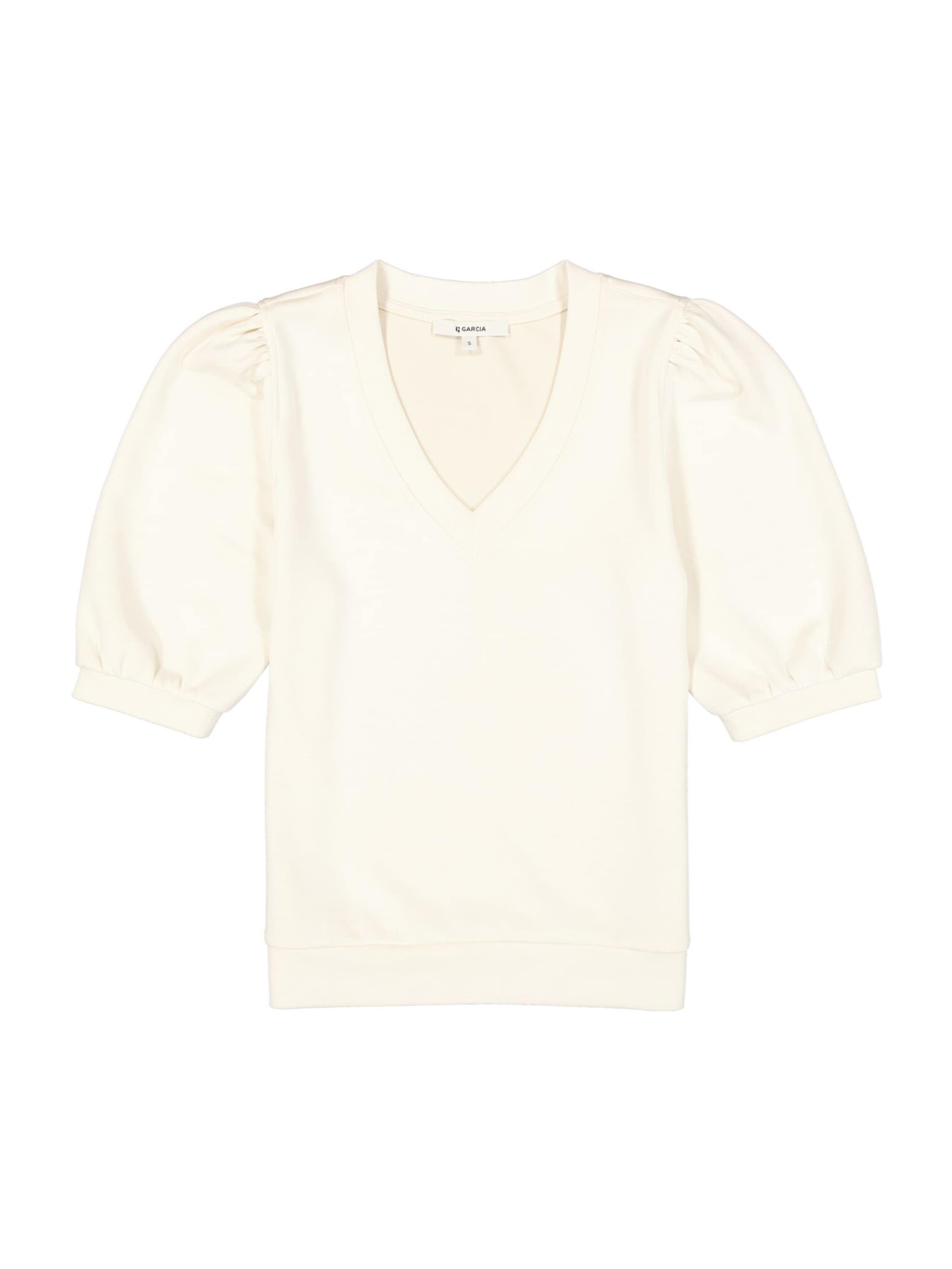 Felpa di GARCIA in bianco: frontale