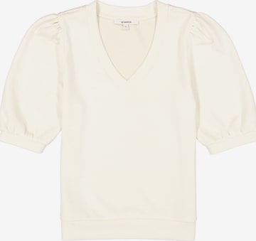 Sweat-shirt GARCIA en blanc : devant