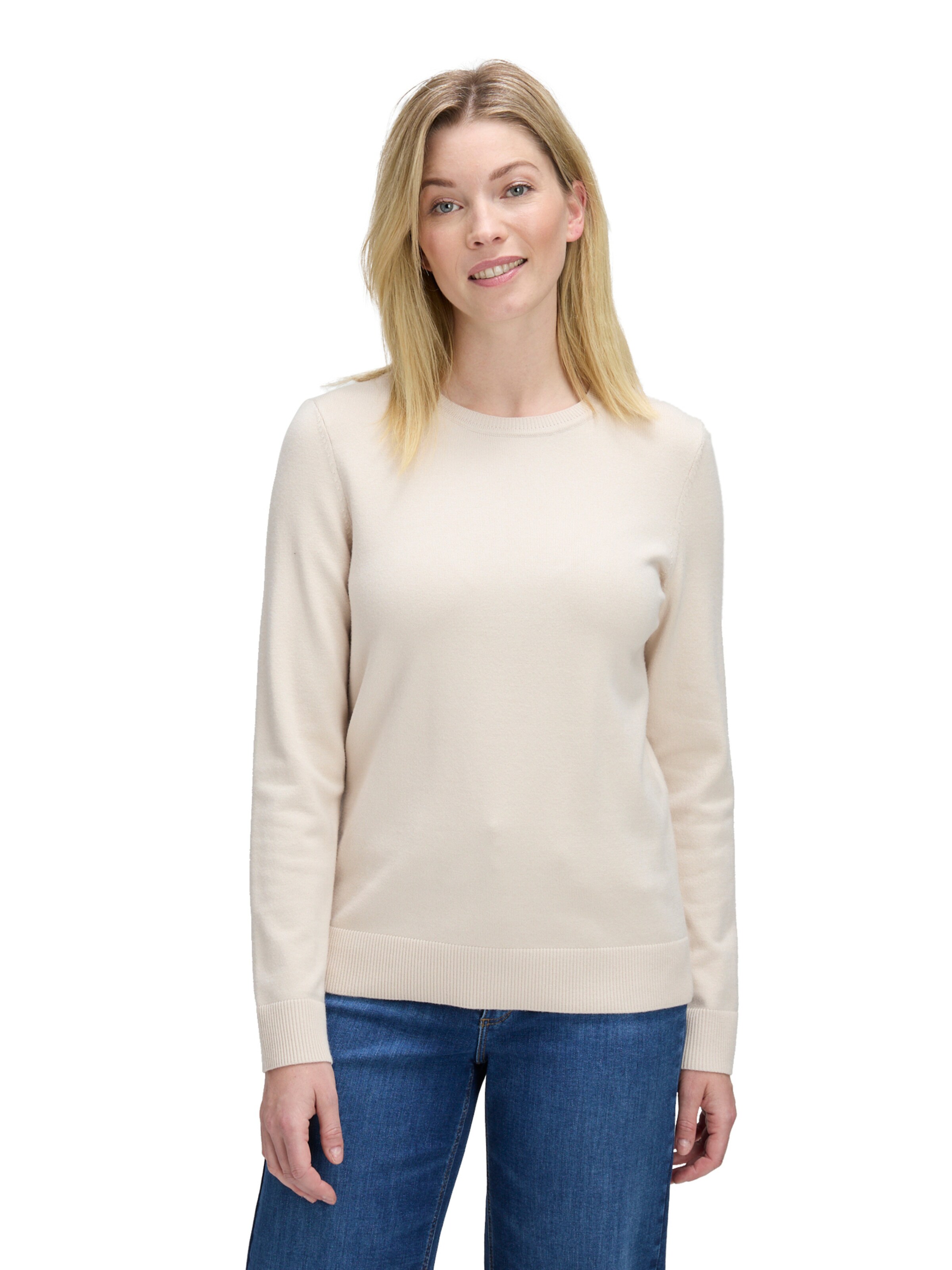 Betty Barclay Sweater in Beige: front