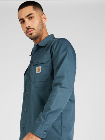Carhartt WIP Regular fit Overhemd in Blauw