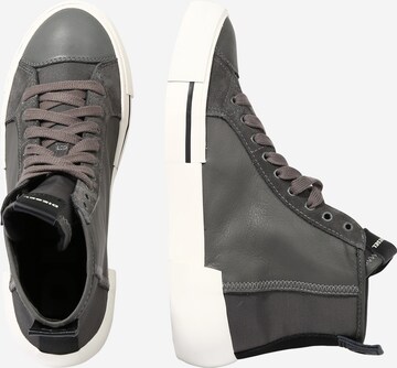 DIESEL Sneakers hoog 'Dese' in Grijs