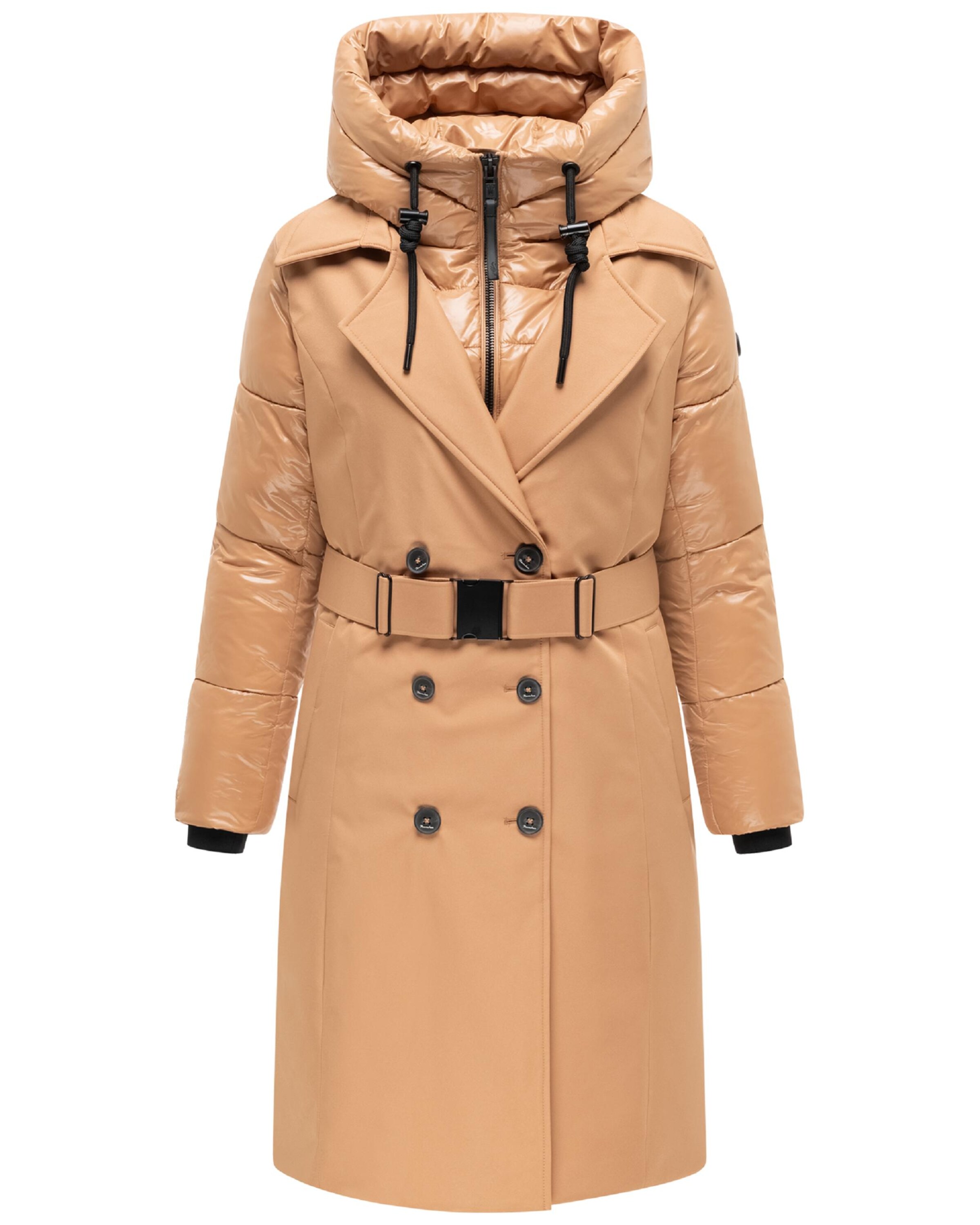 NAVAHOO Winter coat 'City-Glow 14' in XS in Camel, Item view