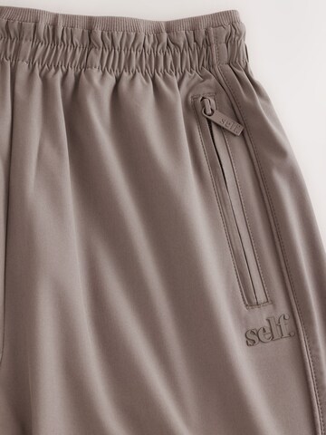self. Wide leg Broek in Grijs