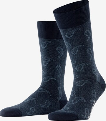 BURLINGTON Socken 'Paisley' in Blau: Vorderseite