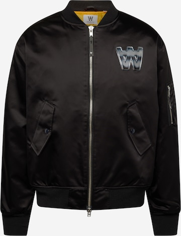 WOOD WOOD Between-Season Jacket 'Aki' in Black: front