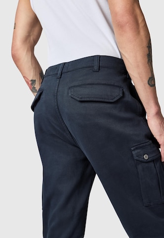 Effilé Pantalon cargo 'Siwas' Peak Time en bleu