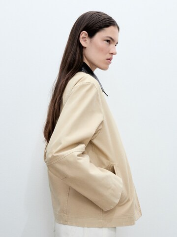 MANGO Overgangsjakke 'Sheila' i beige