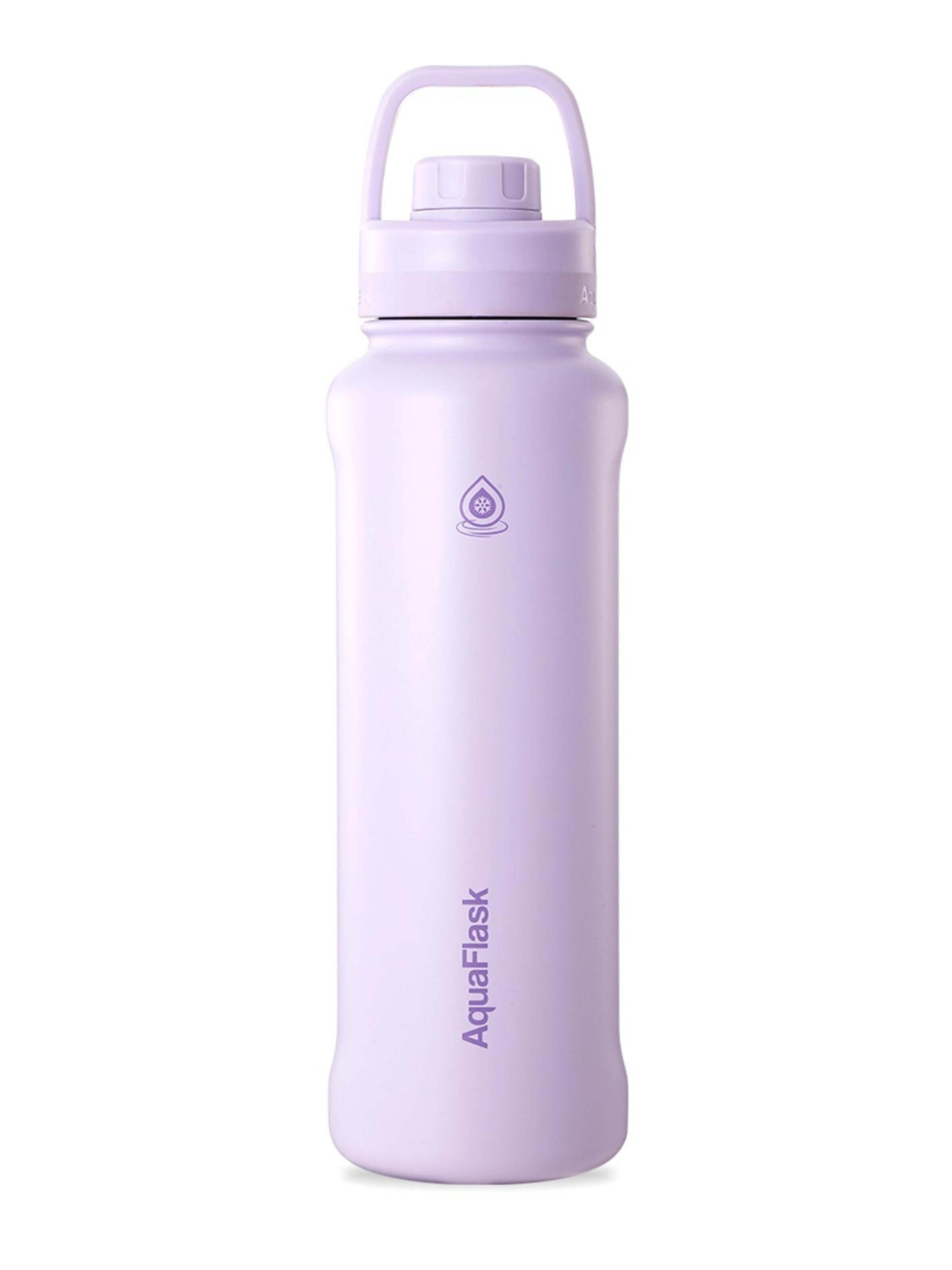 AquaFlask Láhev na vodu 'AquaFlask Termoláhev REGULAR+ 1,18l' – fialová: přední strana