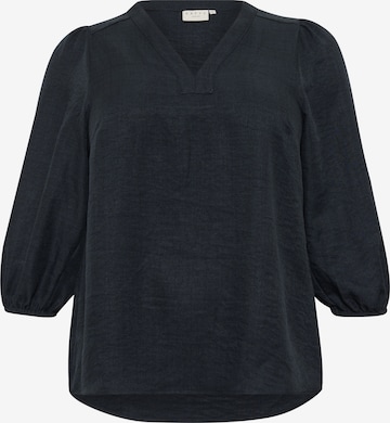 KAFFE CURVE - Blusa 'KCellinor' en verde: frente