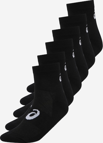 Chaussettes de sport ASICS en noir : devant
