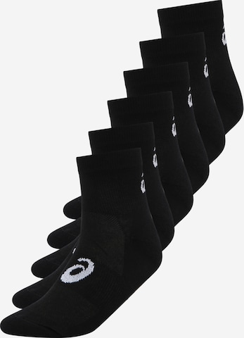 ASICS Athletic Socks in Black: front