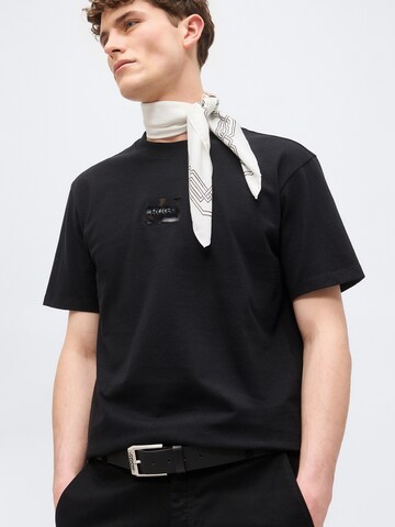 HUGO Tričko 'Dumeon' – černá