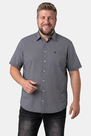 Men Plus Comfort Fit Hemd in Grau