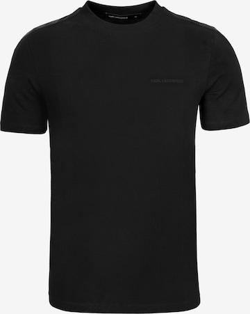 Karl Lagerfeld Shirt '755049' in Black: front