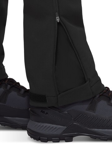 MAMMUT Regular Outdoor Pants in Black
