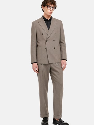 Coupe regular Veste de costume Manuel Ritz en marron