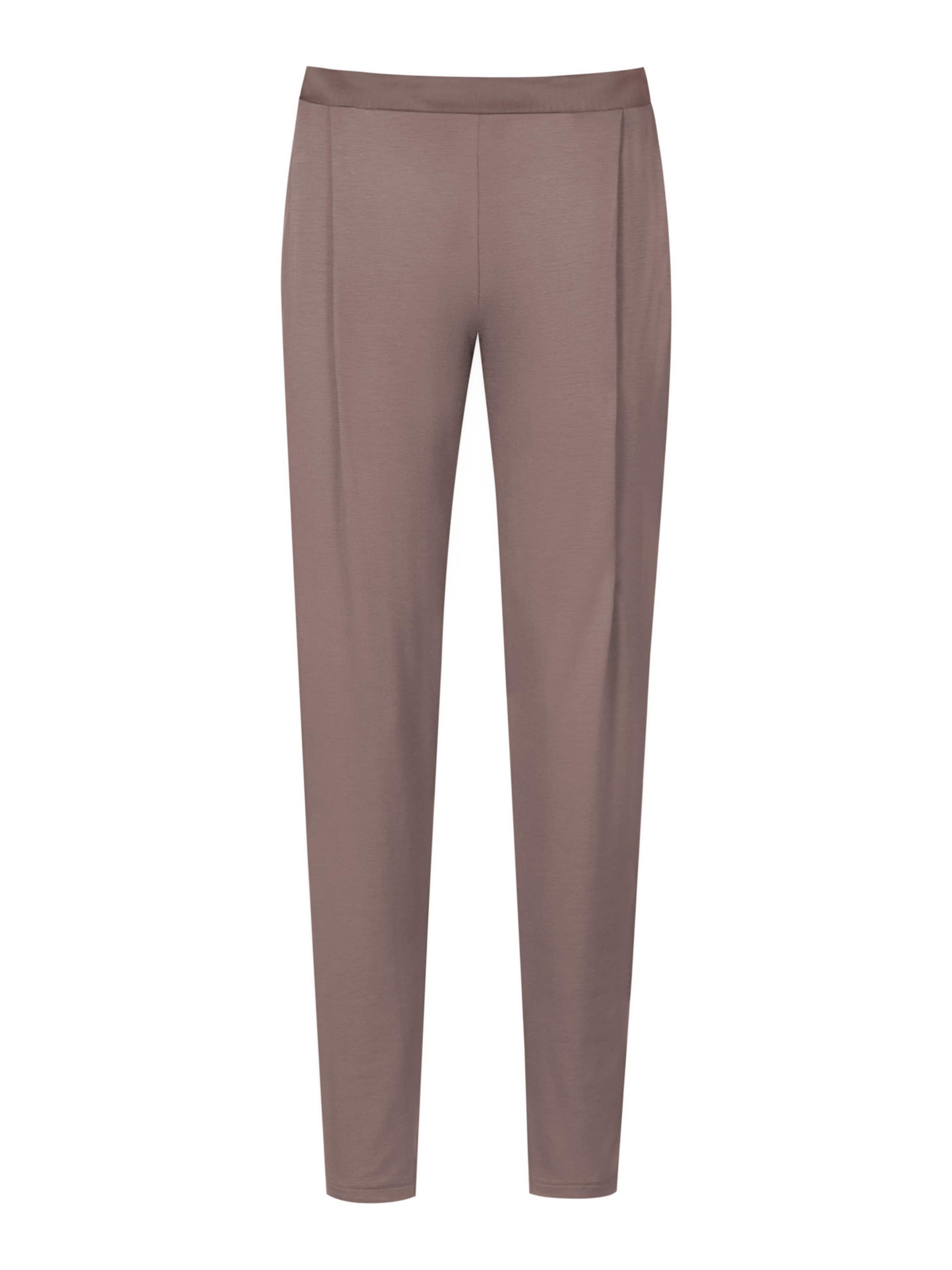 Mey Skinny Pyjamabroek 'Pure Chic' in Bruin: voorkant