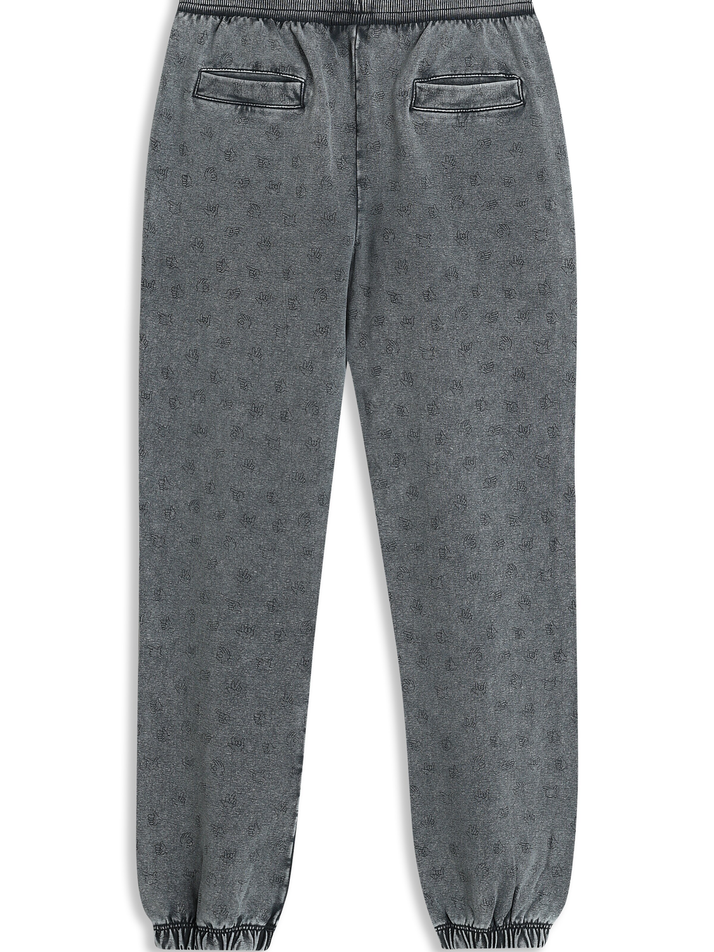 4PRESIDENT Regular Hose 'Onni'‌‌‌‌‌‌‌‌‌ in Schwarz