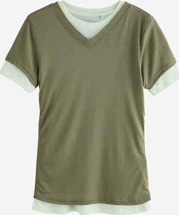 Next Shirt in Green: front