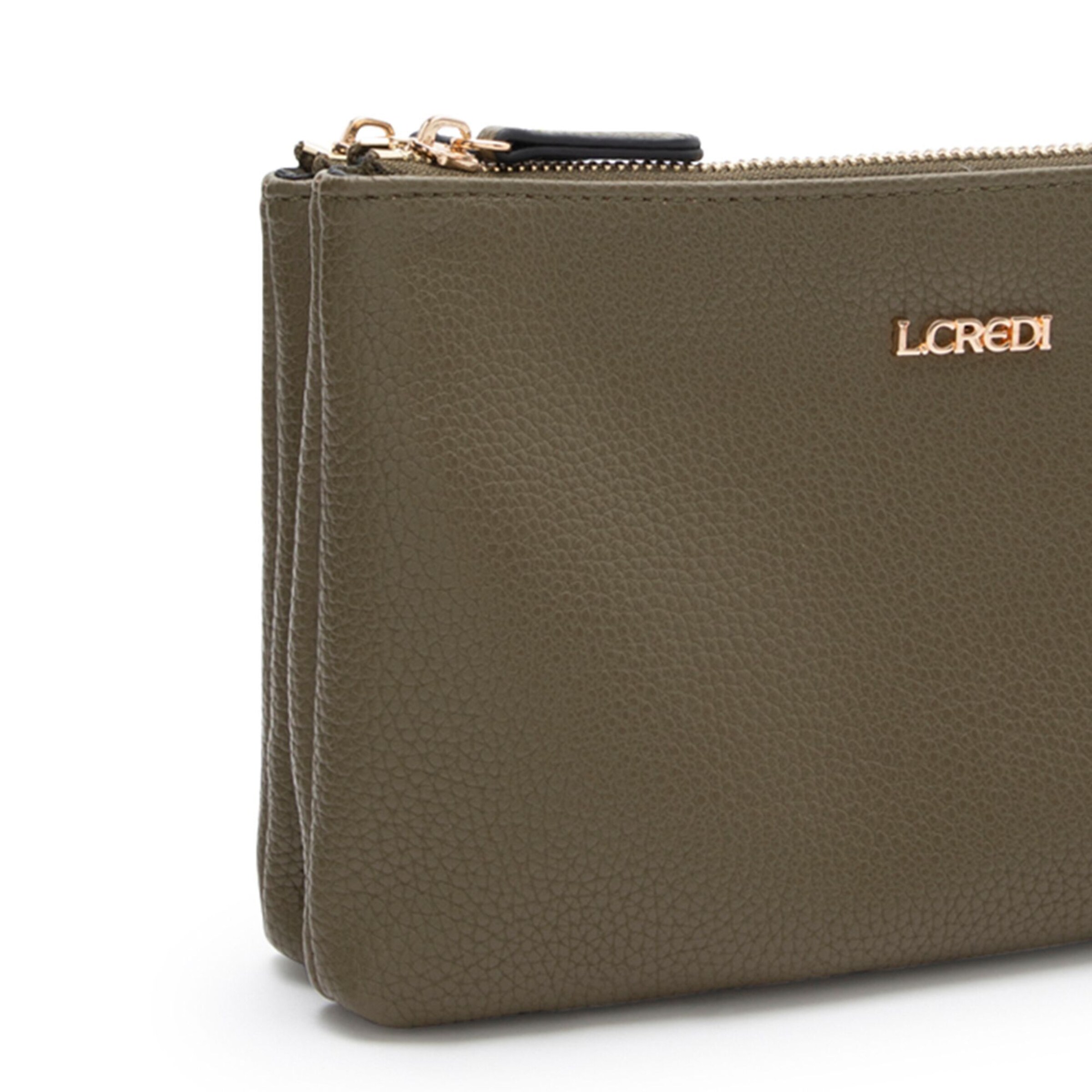 L.CREDI Crossbody Bag 'Ella' in Green