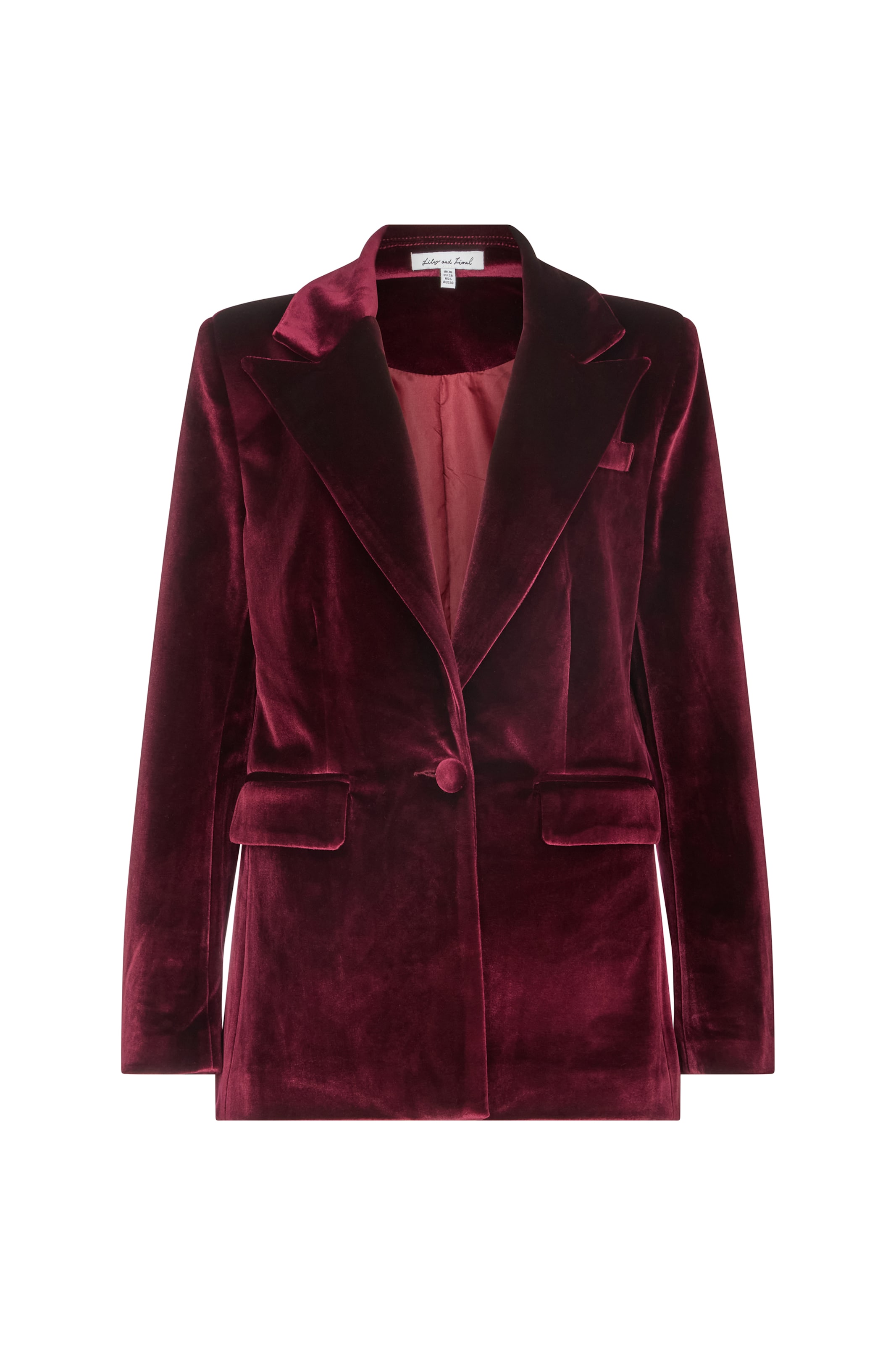 lily and lionel Blazer 'Valerie' in Rot: Vorderseite