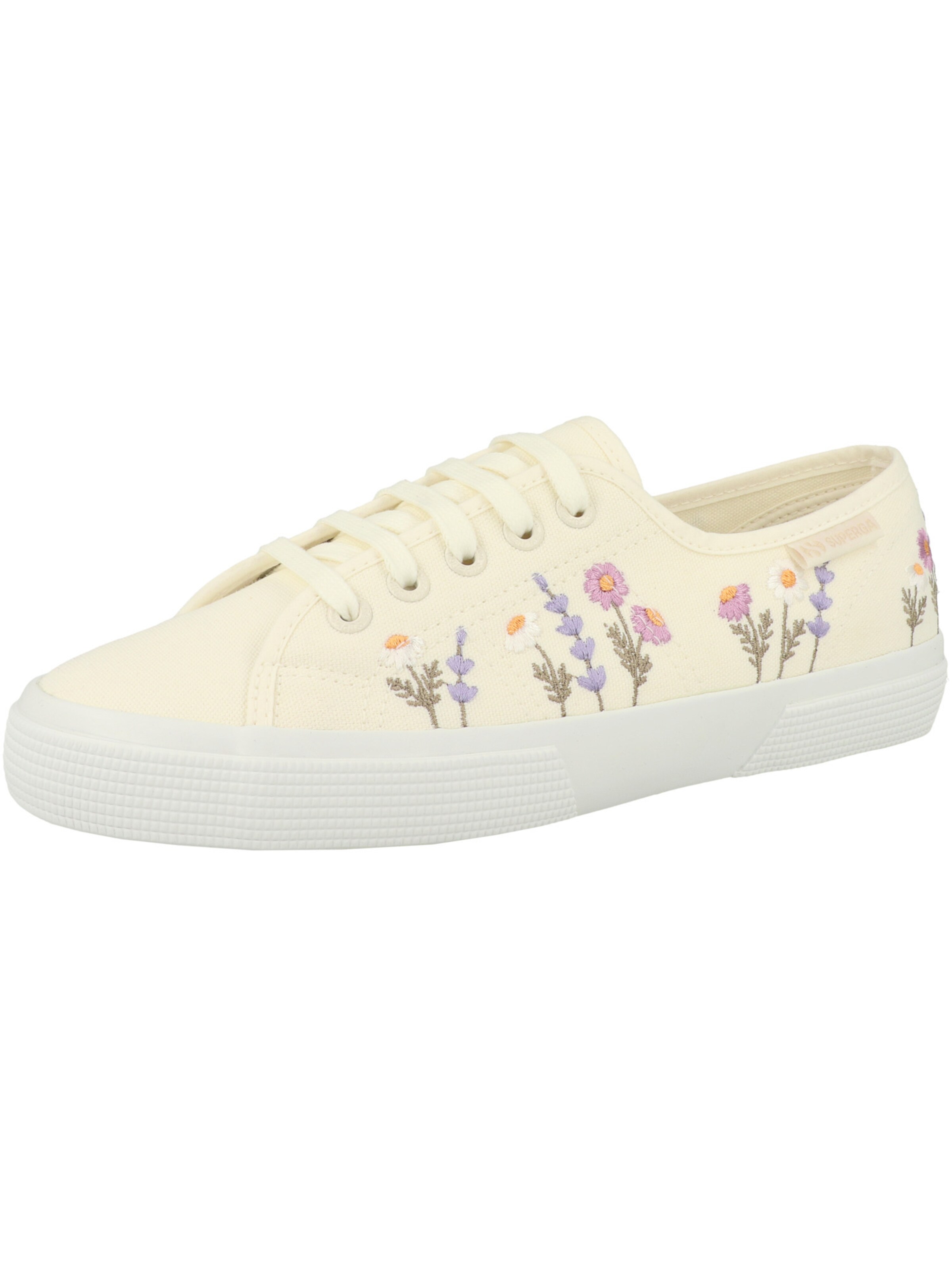 SUPERGA - Zapatillas deportivas bajas en blanco: frente