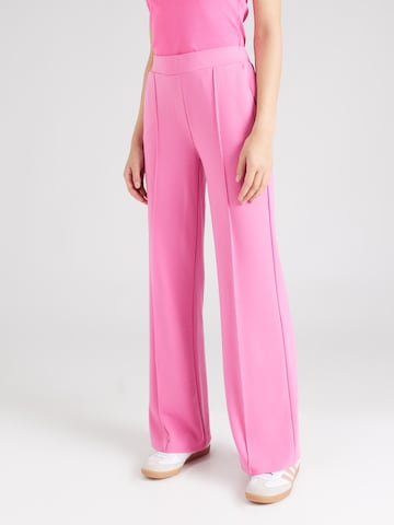 Smith&Soul Wide leg Broek in Roze: voorkant