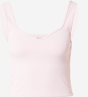 Top di Abercrombie & Fitch in rosa: frontale