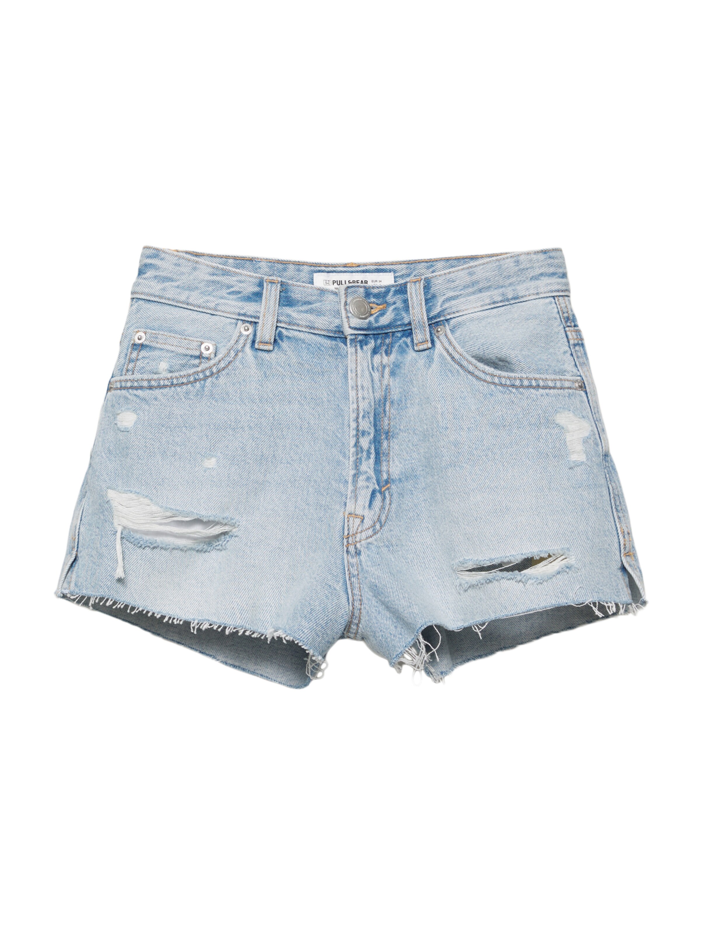 Pull&Bear Shorts in hellblau, Produktansicht