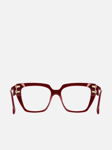 Lunettes de soleil FERRAGAMO en rouge