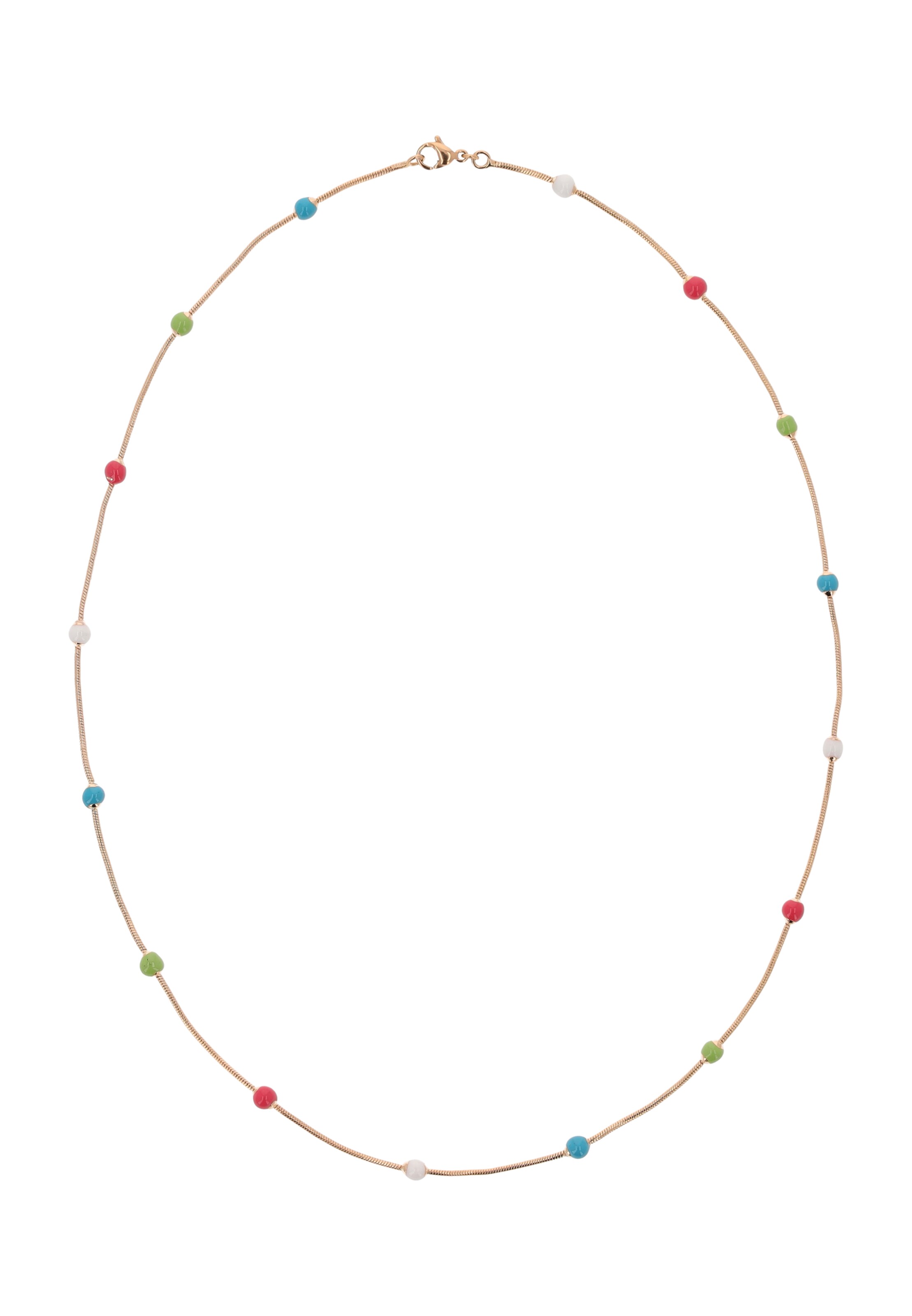 IZIA Colar em One Size em ouro rosa / mistura de cores, Vista do artigo
