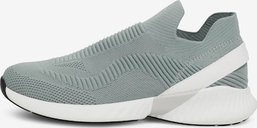 Scarpa slip-on 'Willow' di Boggi Milano in verde: frontale