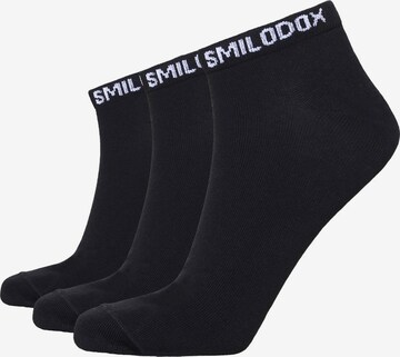 Chaussettes Smilodox en noir : devant