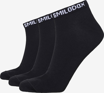 Smilodox Socks in Black: front